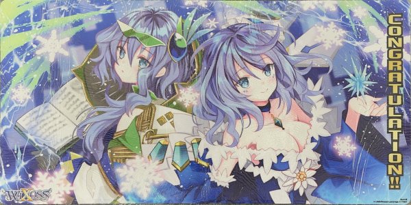 画像1: 「水天一碧」プレイマット WIXOSS CEREMONY景品 (1)