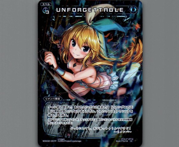 画像1: UNFORGETTABLE(パラ) (1)